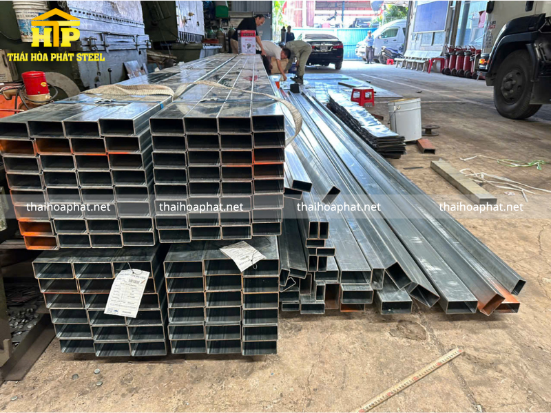 Chiều dài thép hộp