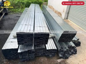 Giao 16 tấn thép hộp cho công trình tại Quận 7, TP. Hồ Chí Minh
