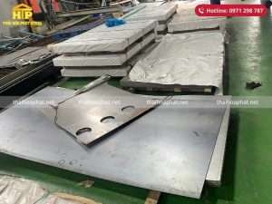 Giao 18 tấn thép tấm cho công trình tại Biên Hoà, Đồng Nai