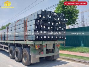 Giao 250 tấn thép hộp vuông mạ kẽm cho công trình tại Hà Nam