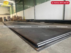 Giao 10 tấn thép tấm cho công trình tại Quận 12, Thành phố Hồ Chí Minh