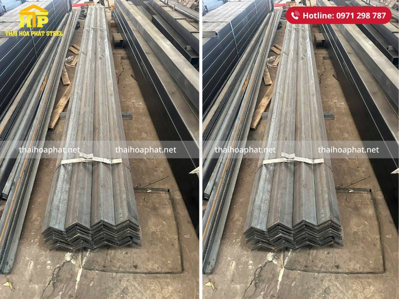 Giao 9 tấn thép hình V cho công trình tại Đồng Nai