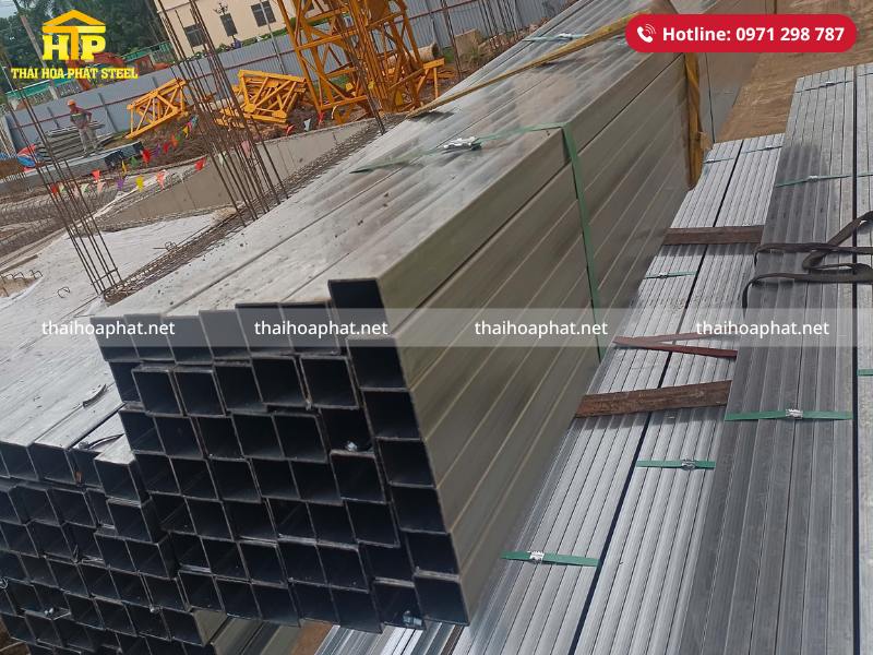 Giao 15 tấn thép hộp mạ kẽm cho công trình tại Cần Giờ, Thành phố Hồ Chí Minh