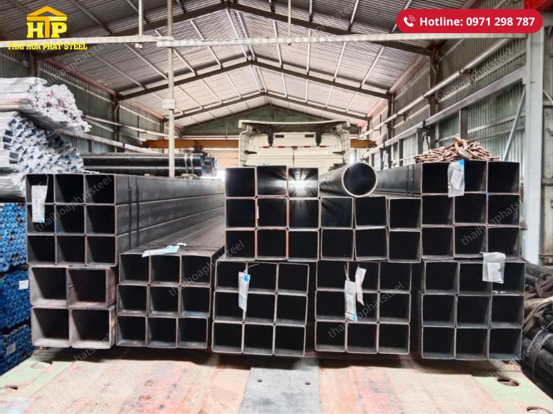 Giao 30 tấn thép hộp vuông và thép ống cho công trình tại Bà Rịa - Vũng Tàu