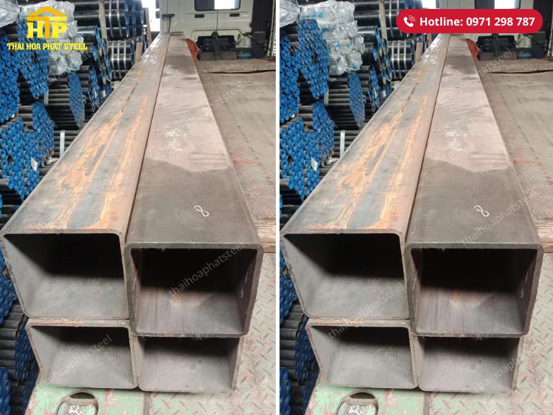 Giao 30 tấn thép hộp vuông và thép ống cho công trình tại Bà Rịa - Vũng Tàu