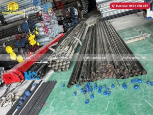 Giao 4 tấn thép ống đúc cho công trình tại Long An