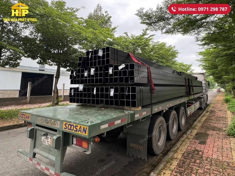 Giao 32 tấn thép hộp cho công trình tại Vũng Tàu
