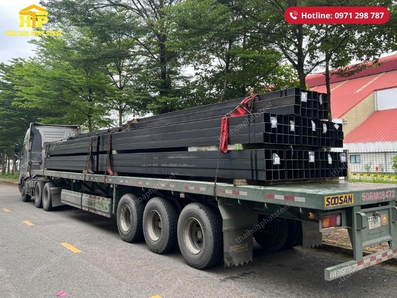 Giao 32 tấn thép hộp cho công trình tại Vũng Tàu