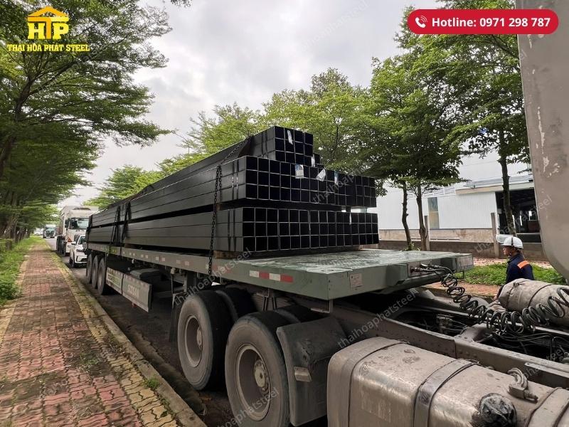 Giao 32 tấn thép hộp cho công trình tại Vũng Tàu