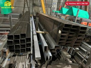 Giao 8 tấn thép hộp cho công trình tại Long An