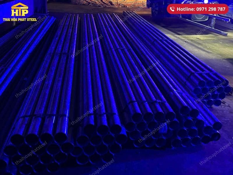 Giao 8 tấn thép ống mạ kẽm nhúng nóng cho công trình tại Đồng Nai