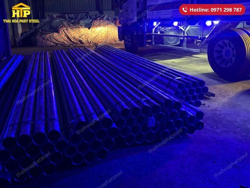 Giao 8 tấn thép ống mạ kẽm nhúng nóng cho công trình tại Đồng Nai