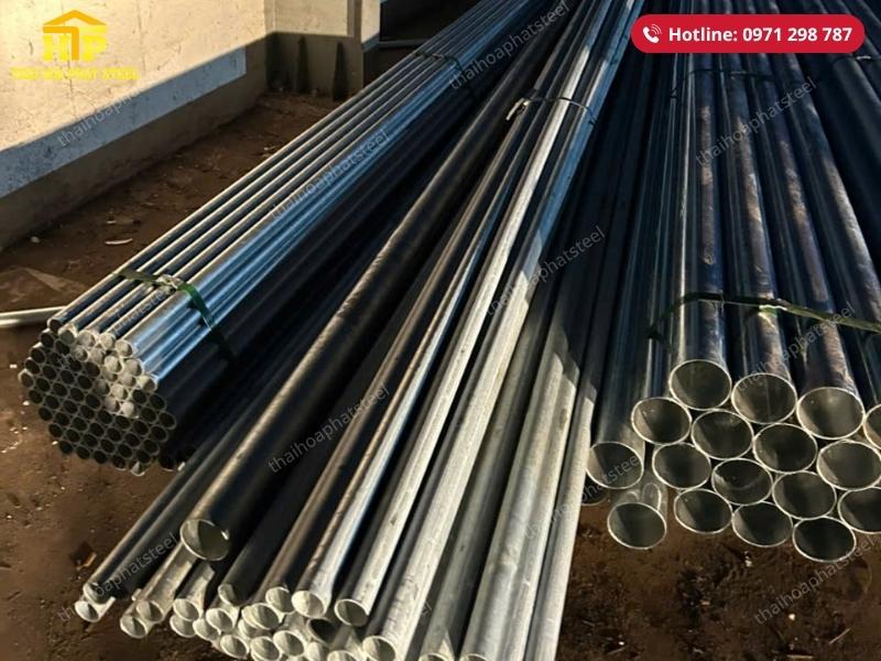 Giao 8 tấn thép ống mạ kẽm nhúng nóng cho công trình tại Đồng Nai