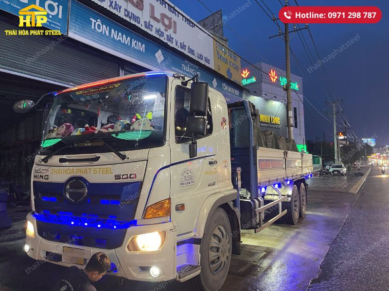 Giao 11 tấn thép cuộn D6 cho công trình tại Quận 12, Thành phố Hồ Chí Minh