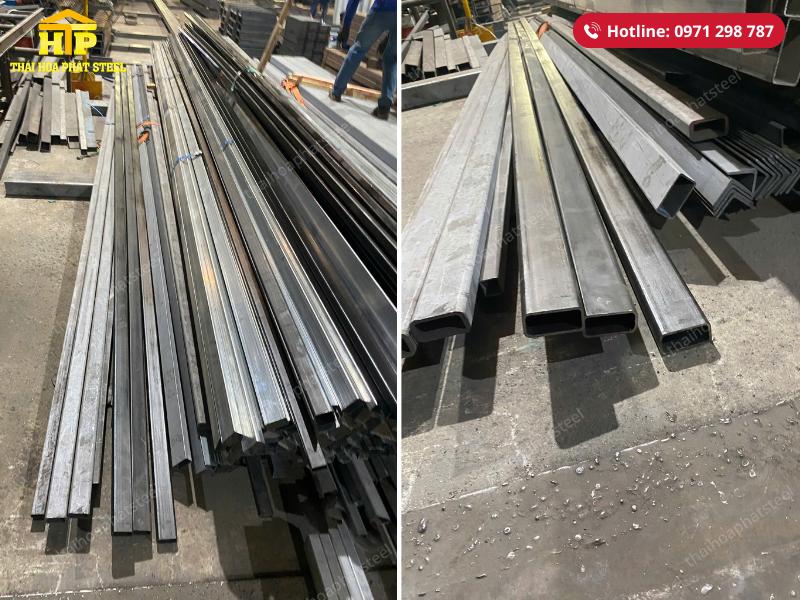 Giao 10 tấn thép hộp và thép hình cho công trình tại Long An